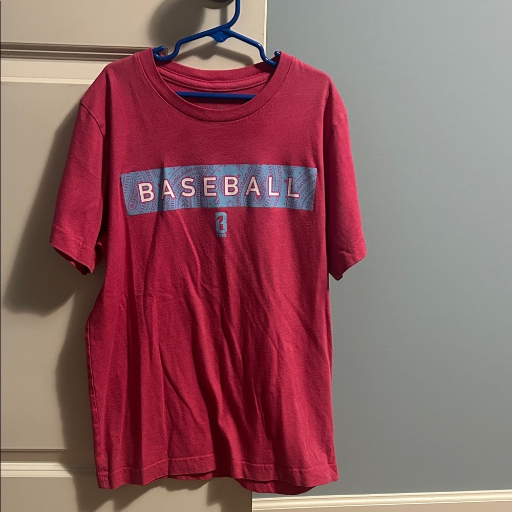Baseball Lifestyle Pink Graphic T-Shirt